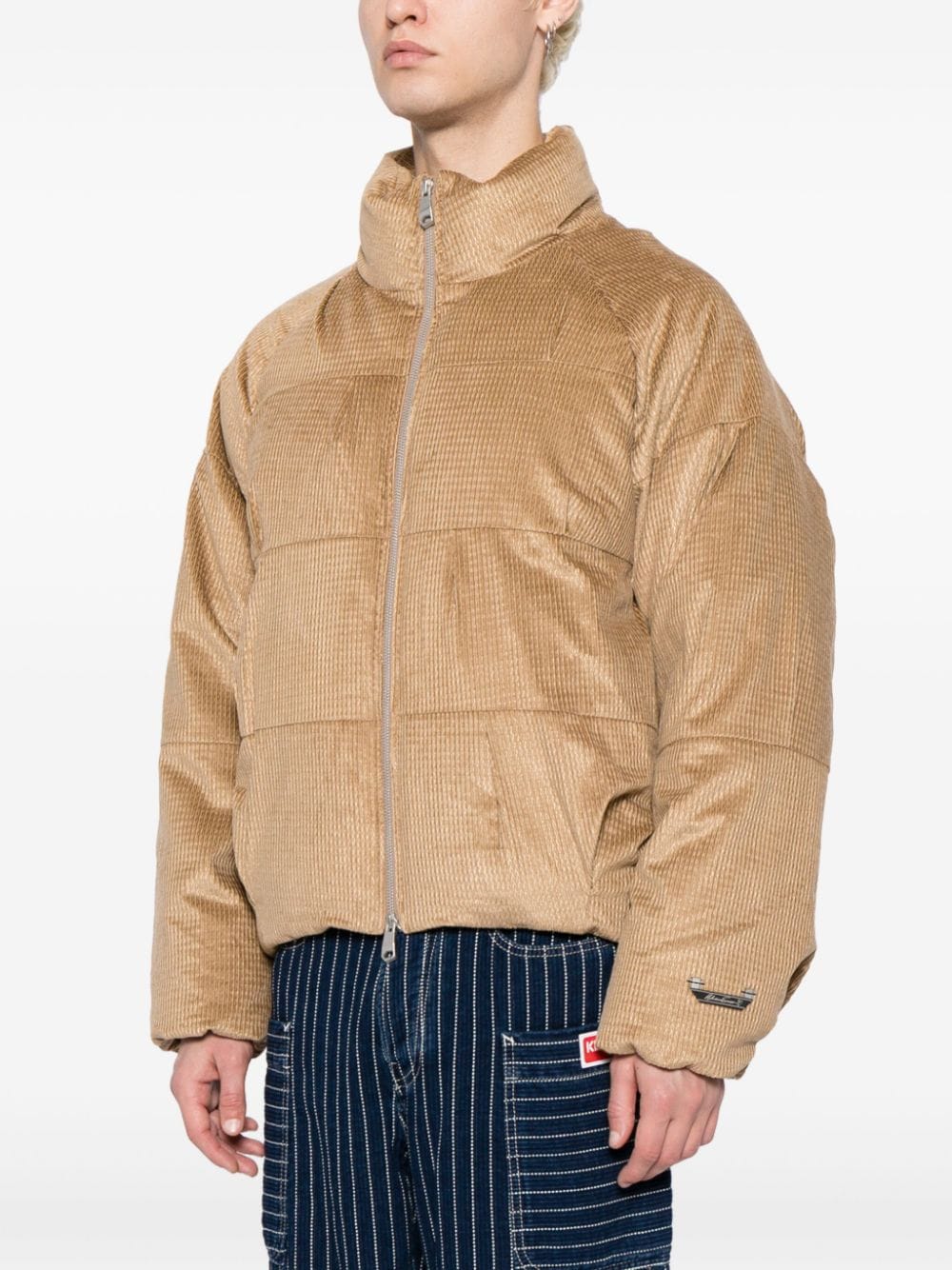 Down Jacket In Satin Nylon With Louis Vuitton Patch - Ready to Wear