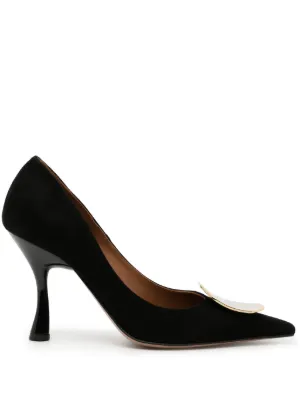Jil Sander ポインテッドトゥ パンプス | ブラック | FARFETCH JP