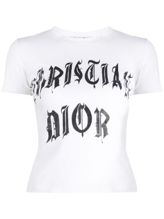 Christian Dior Pre-Owned 2002 ロゴ Tシャツ - Farfetch