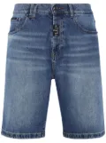 Philipp Plein Formentera low-rise denim shorts - Blue