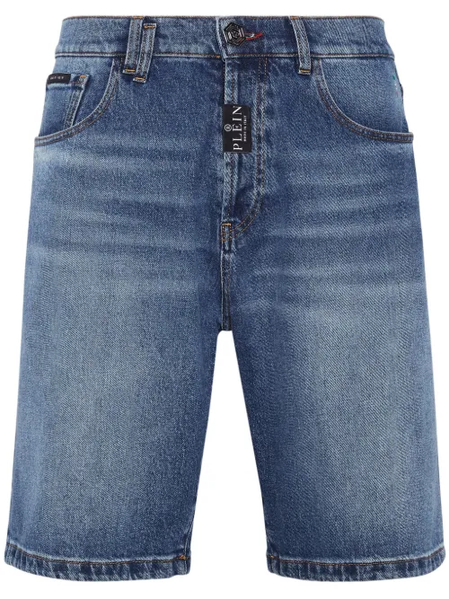 Short Formentera en jean - Philipp Plein - Modalova
