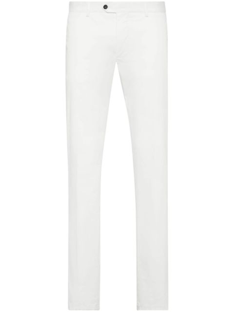 Philipp Plein slim-cut gabardine chinos Men