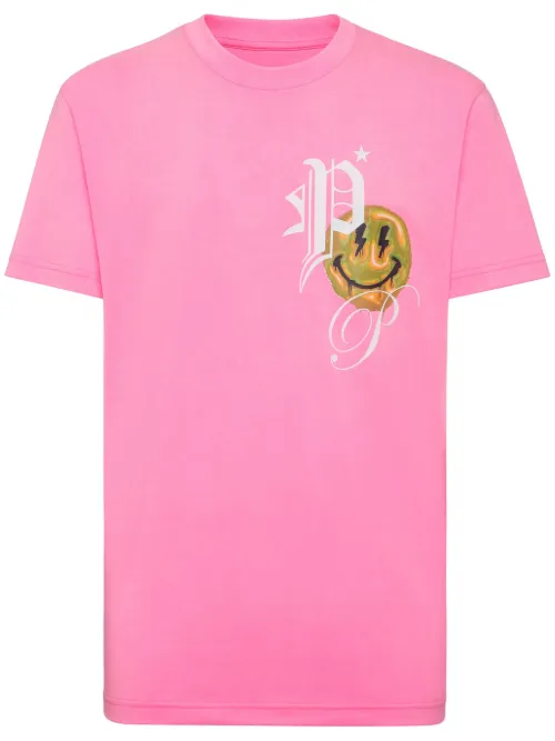 T-shirt Smile en coton - Philipp Plein - Modalova