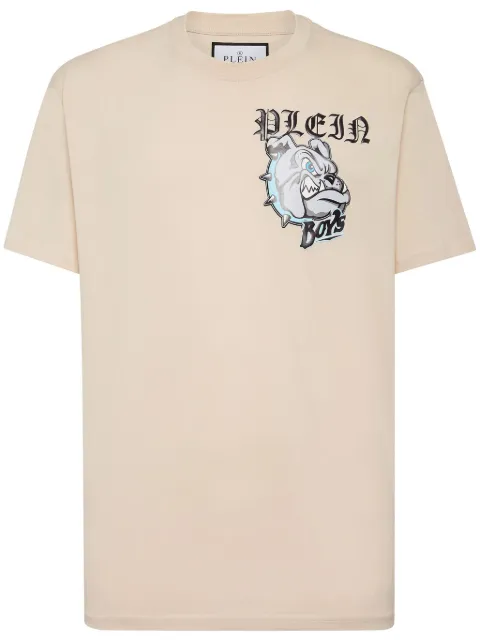 Philipp Plein Bulldogs cotton T-shirt
