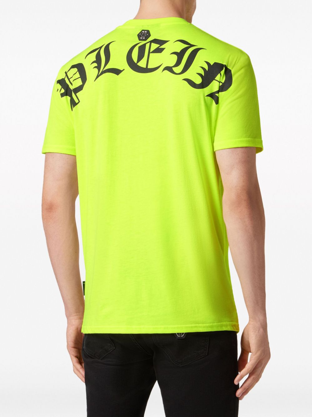 Shop Philipp Plein Smile Cotton T-shirt In Green