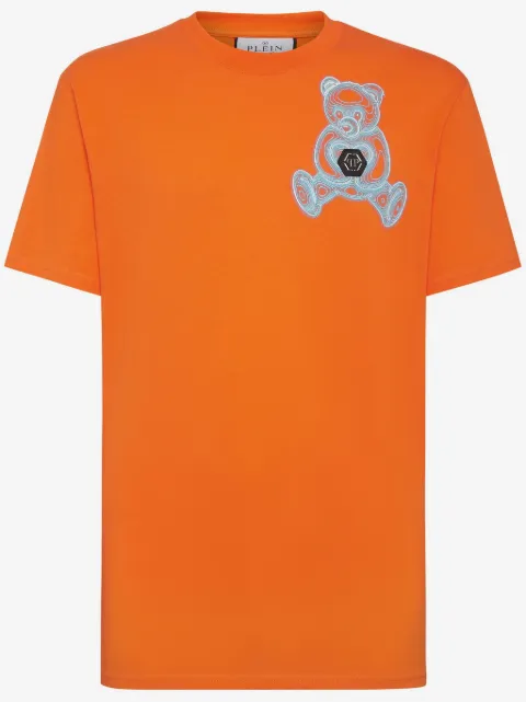 Philipp Plein Teddy Bear-print cotton T-shirt
