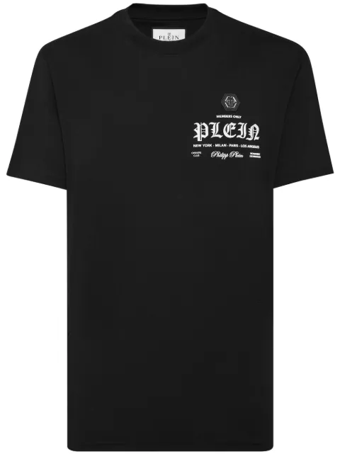 Philipp Plein logo-print cotton T-shirt