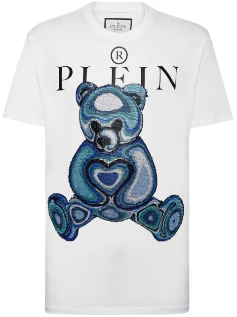 Philipp Plein Teddy Bear cotton T-shirt