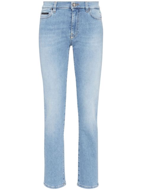 Philipp Plein mid-rise slim-cut jeans Women