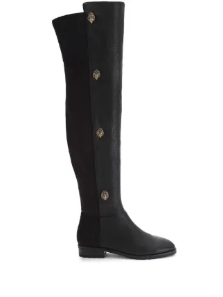 Kurt Geiger London Shoreditch over the knee Boots Black FARFETCH BH