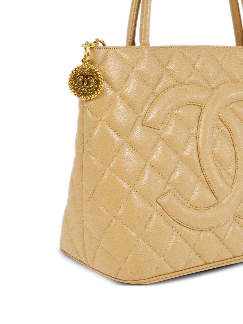 CHANEL 2003 Medallion quilted tote bag Women