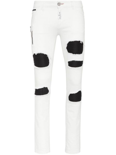 Philipp Plein distressed slim-cut jeans Men