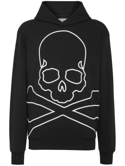 Philipp Plein Skull&Bones long-sleeved hoodie