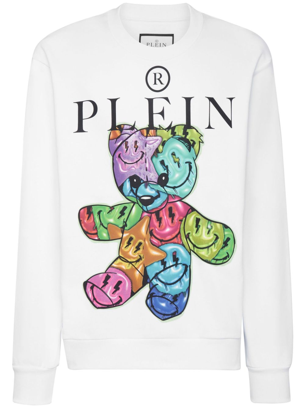 Philipp Plein Sweatshirt Mit Teddy-motiv In Weiss