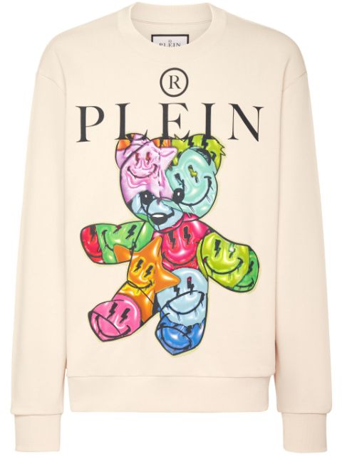 Philipp Plein Teddy Bear cotton sweatshirt Men