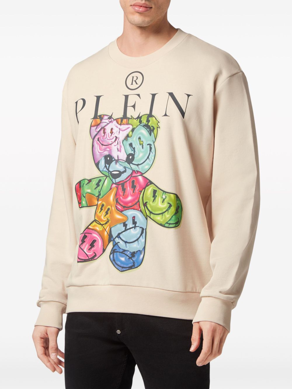 Philipp Plein Teddy Bear cotton sweatshirt Men