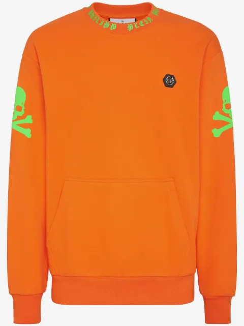 Philipp Plein graphic-print cotton sweatshirt