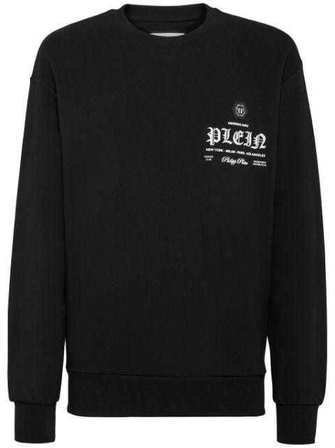Philipp Plein sweatshirt med logotryk