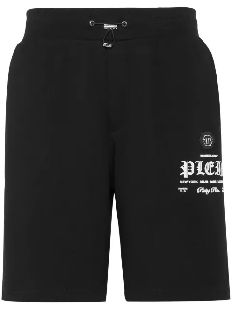 Philipp Plein short de sport à logo embossé