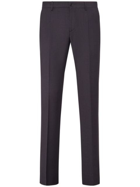 Philipp Plein tailored virgin-wool trousers