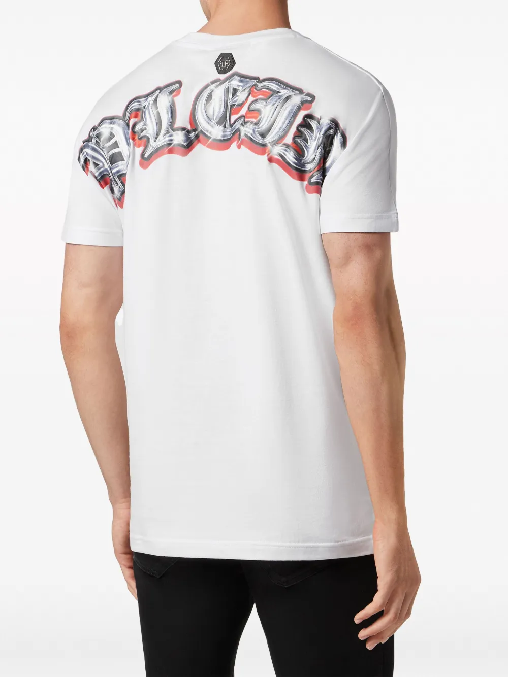 Philipp Plein Katoenen T-shirt Wit