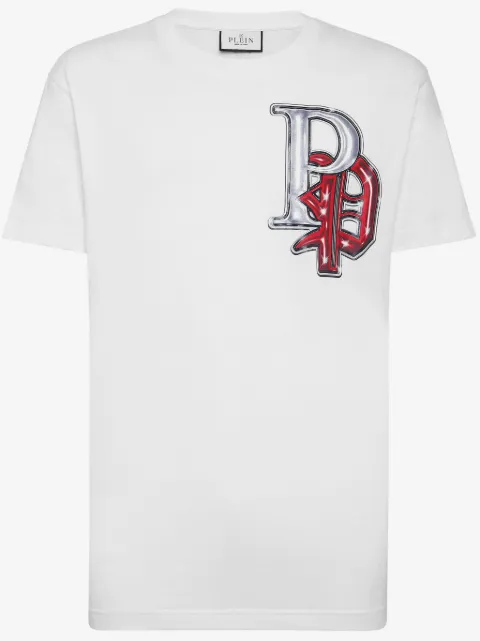 Philipp Plein Gothic Plein cotton T-shirt