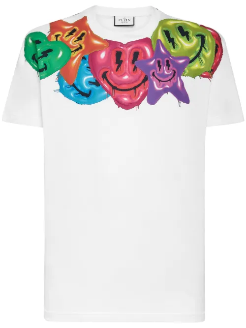 T-shirt SS Smile en coton - Philipp Plein - Modalova