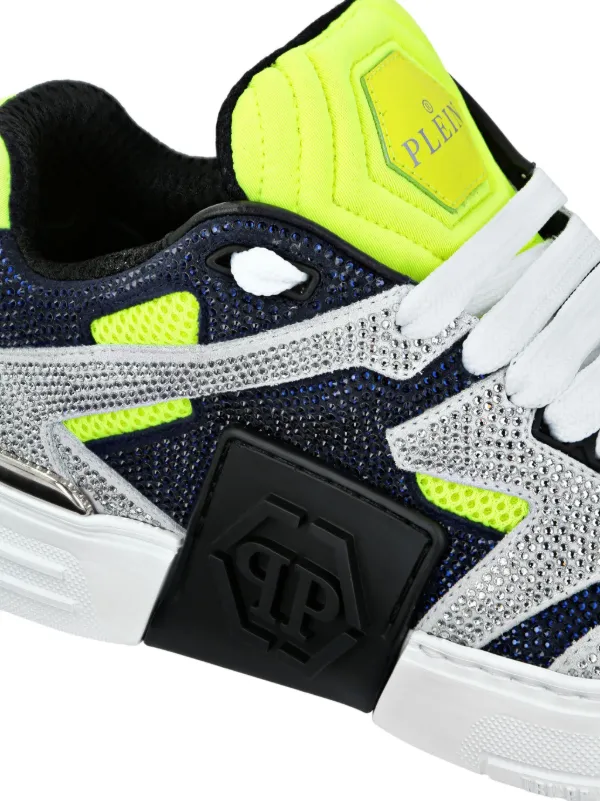 Philipp Plein Phantom Kick$ crystal-embellished Sneakers