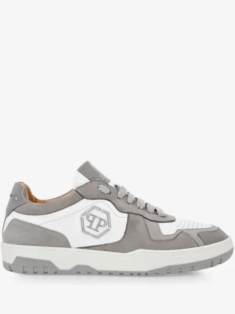 Philipp Plein Hexagon panelled low-top sneakers