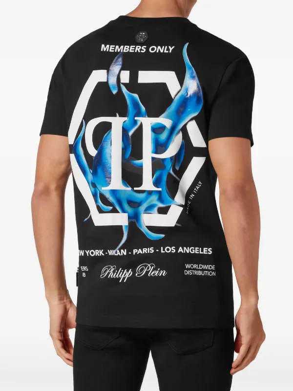 Tee-shirt Philipp Plein En Excellent état - Taille M - Couleur Beige - Pour Homme