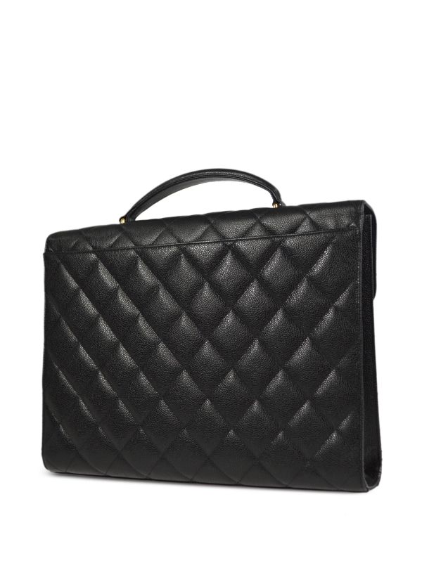 Chanel 2025 caviar briefcase