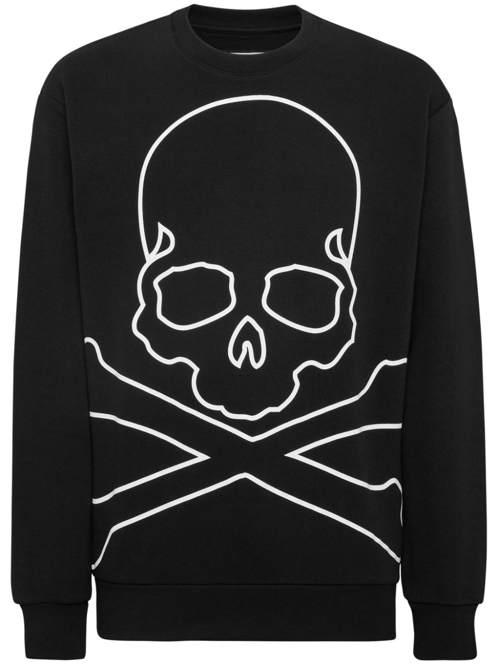 Philipp Plein Skull-print Sweatshirt In Black