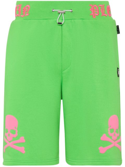 Philipp Plein graphic-print track shorts Men