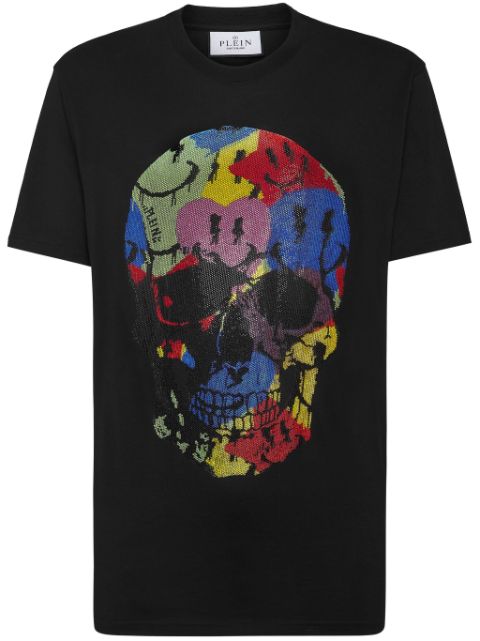 Philipp Plein Smile-print cotton T-shirt Men