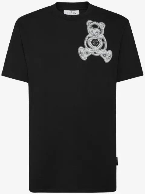 Philipp Plein playera con motivo Teddy Bear