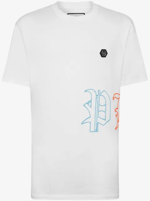 Philipp Plein playera con logo bordado
