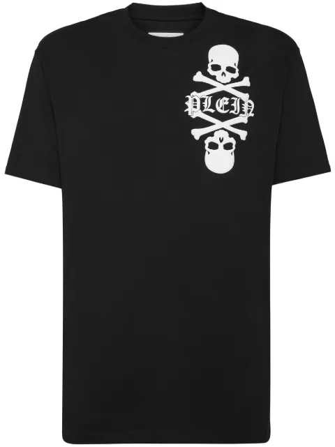 Philipp Plein playera con calavera estampada
