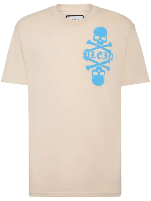 Philipp Plein skull-print cotton T-shirt