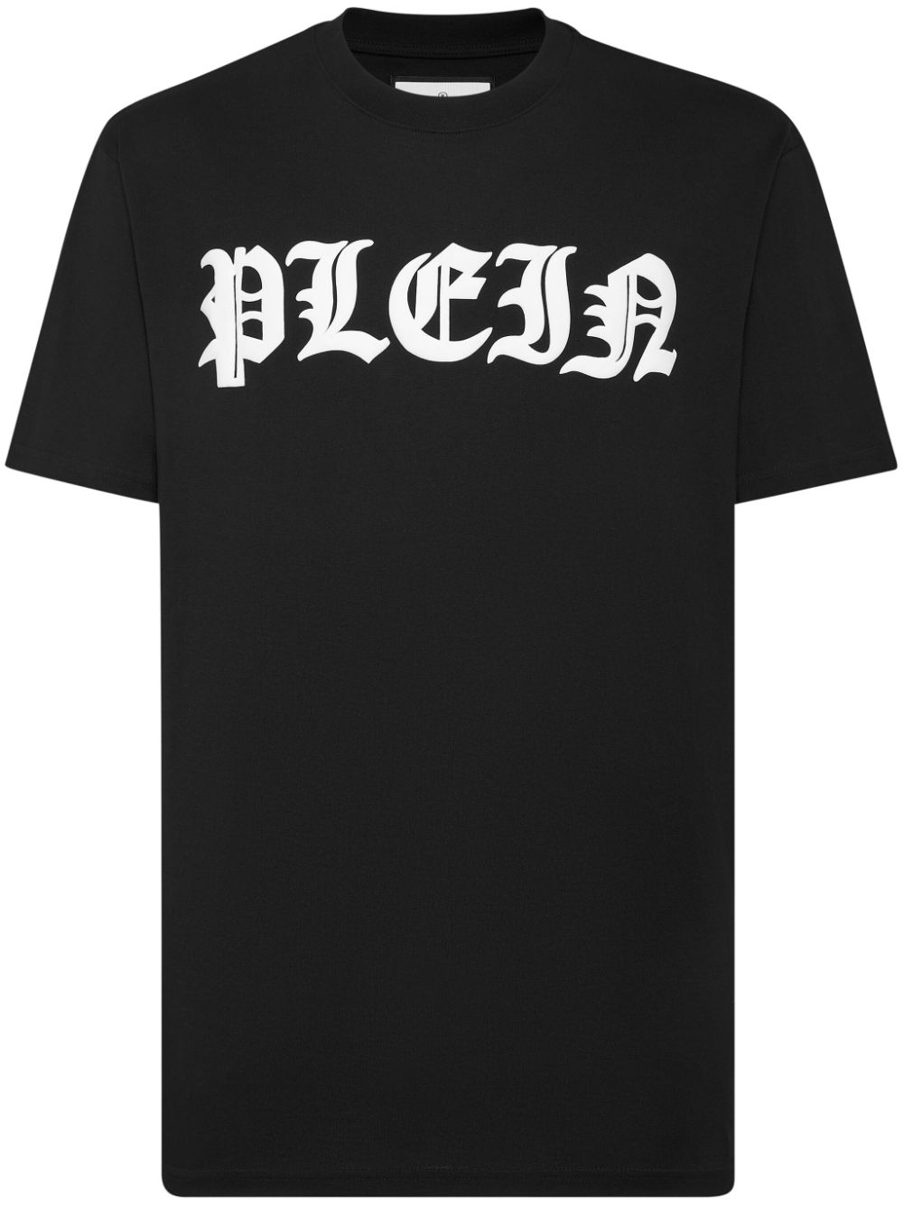 Philipp Plein Gothic Plein Cotton T-shirt In Black