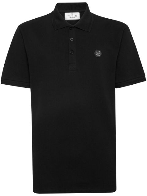 Philipp Plein Gothic Plein cotton polo shirt Men