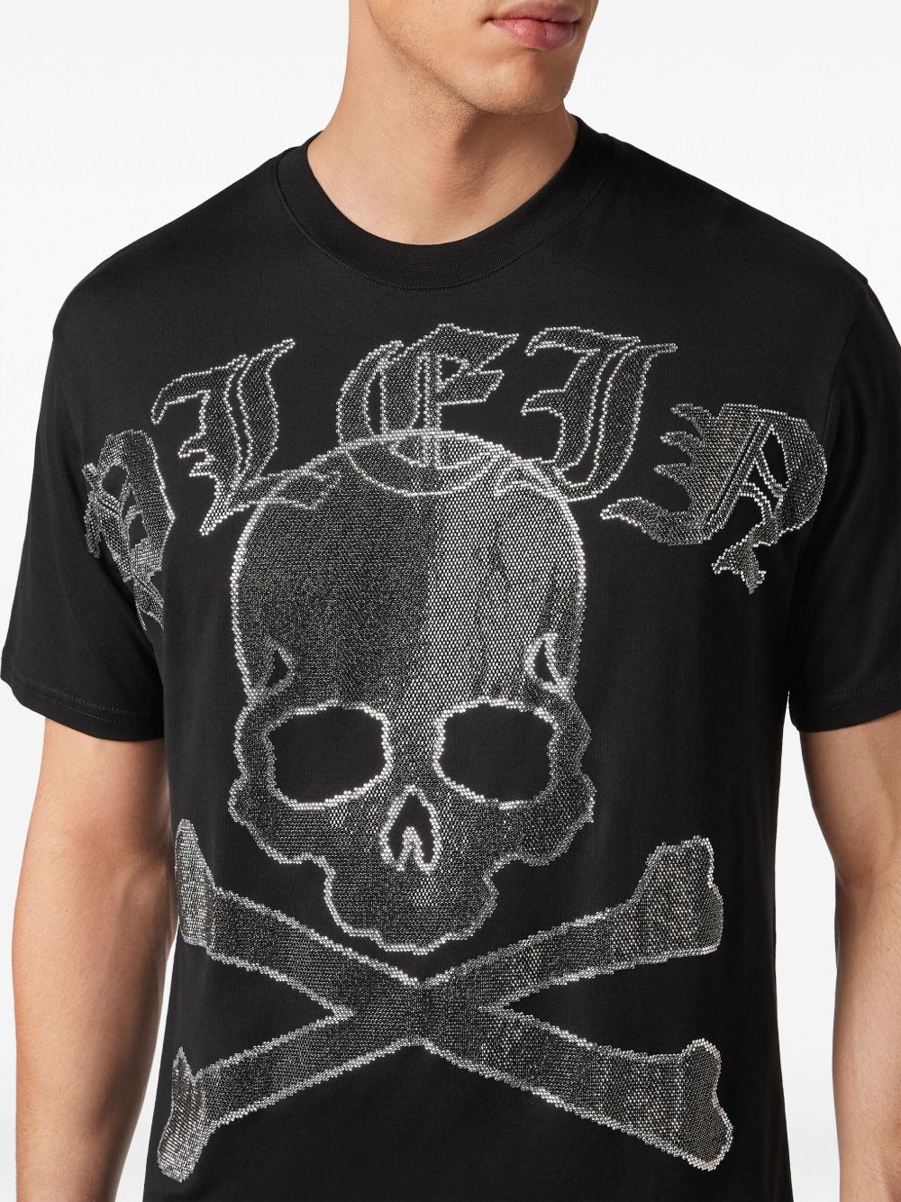 Philipp Plein Gothic Plein cotton T-shirt Men