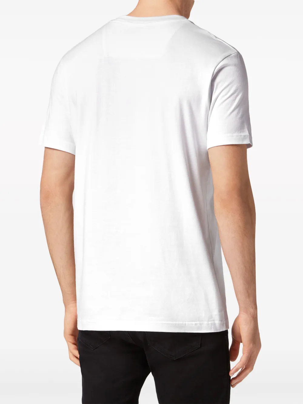 Philipp Plein Katoenen T-shirt met print Wit