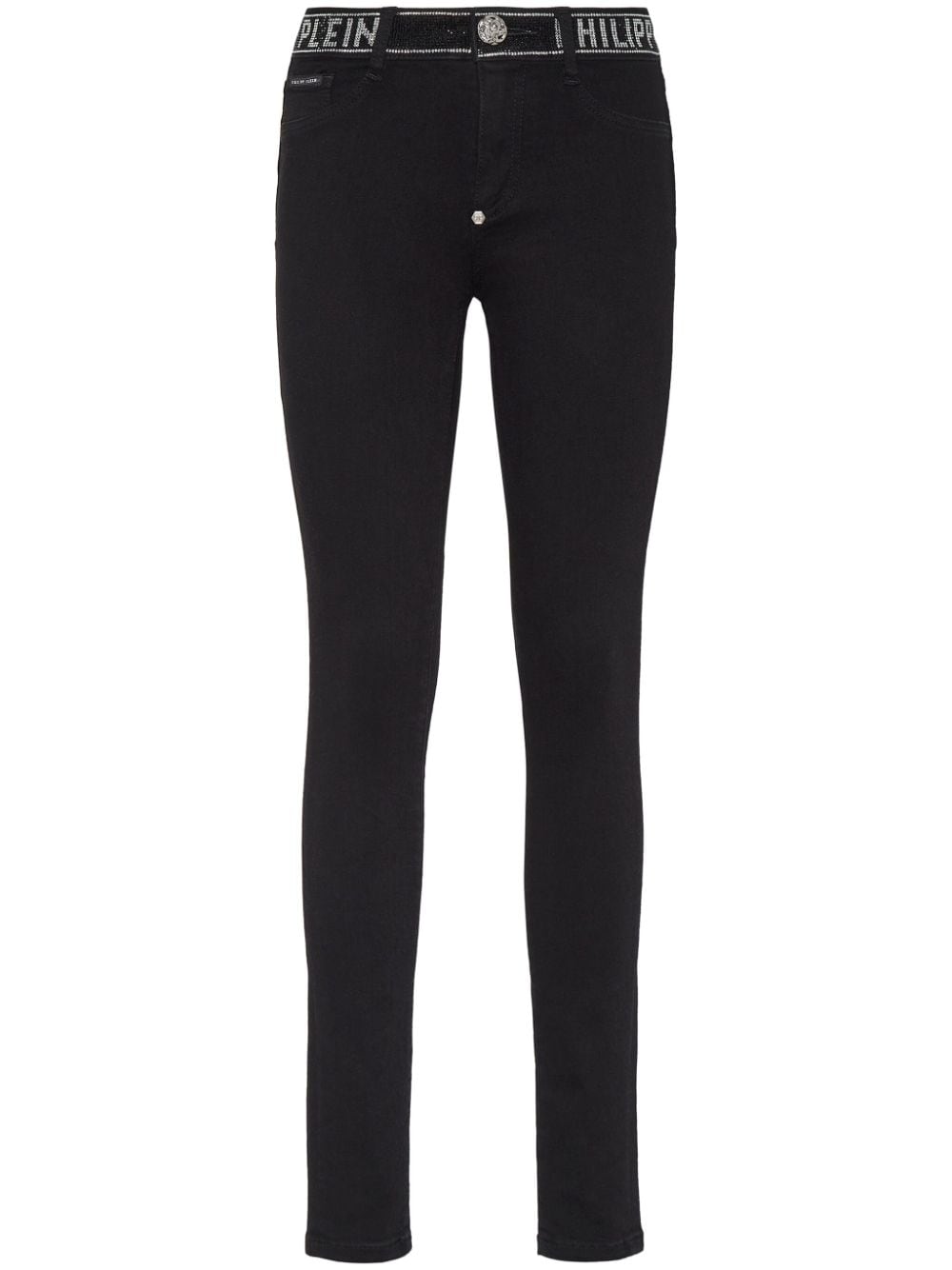 Philipp Plein Stretch legging Zwart