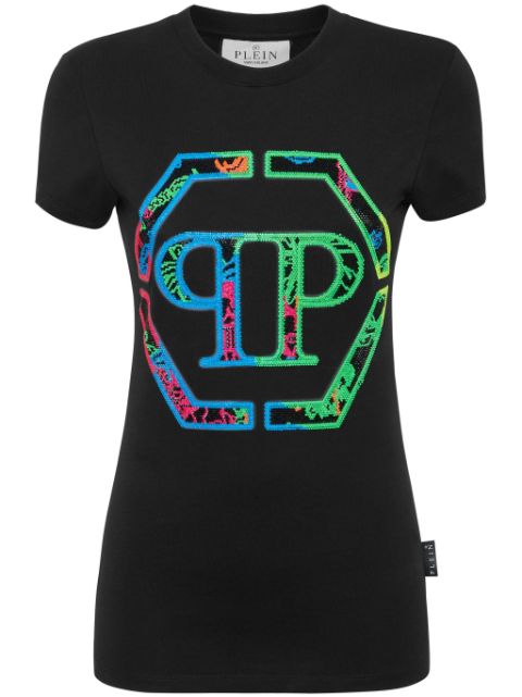 Philipp Plein Sexy Pure rhinestone-embellished T-shirt