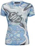 Philipp Plein Pure Colorful Circus cotton T-shirt - Blue