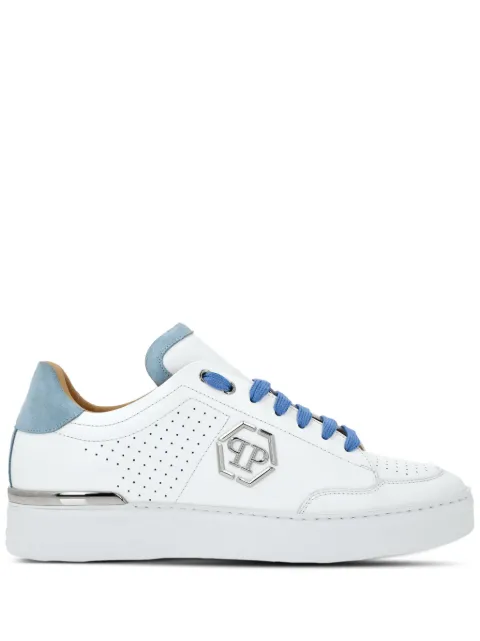 Philipp Plein Hexagon panelled low-top sneakers