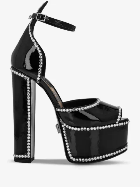 Philipp Plein Sandalen mit Kristallen