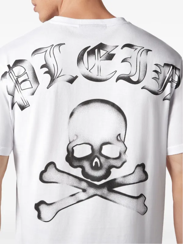 Philipp Plein スカルプリント Tシャツ | ホワイト | FARFETCH JP