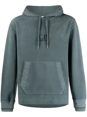 Cp company grey on sale hoodie