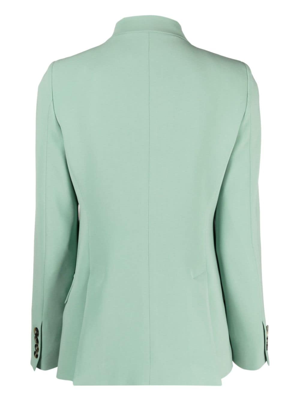 Alberto Biani notched-collar double-breasted blazer - Groen